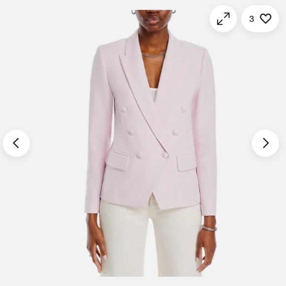 L'Agence Kenzie Blazer - Lilac Snow, size 6 - Picture 1 of 8
